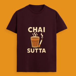 ☕ Chai Sutta Tee – Desi Vibes Edition